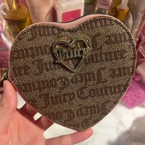 Juicy Couture Heart Shaped Pouch